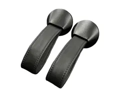 Black Trims + Black Pull Straps with Black Stitching